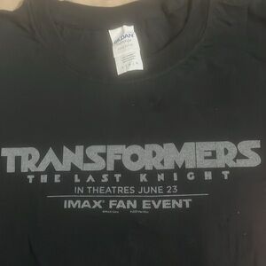Transformers NEW T-Shirt Large (last knight) Limited Exclusive
